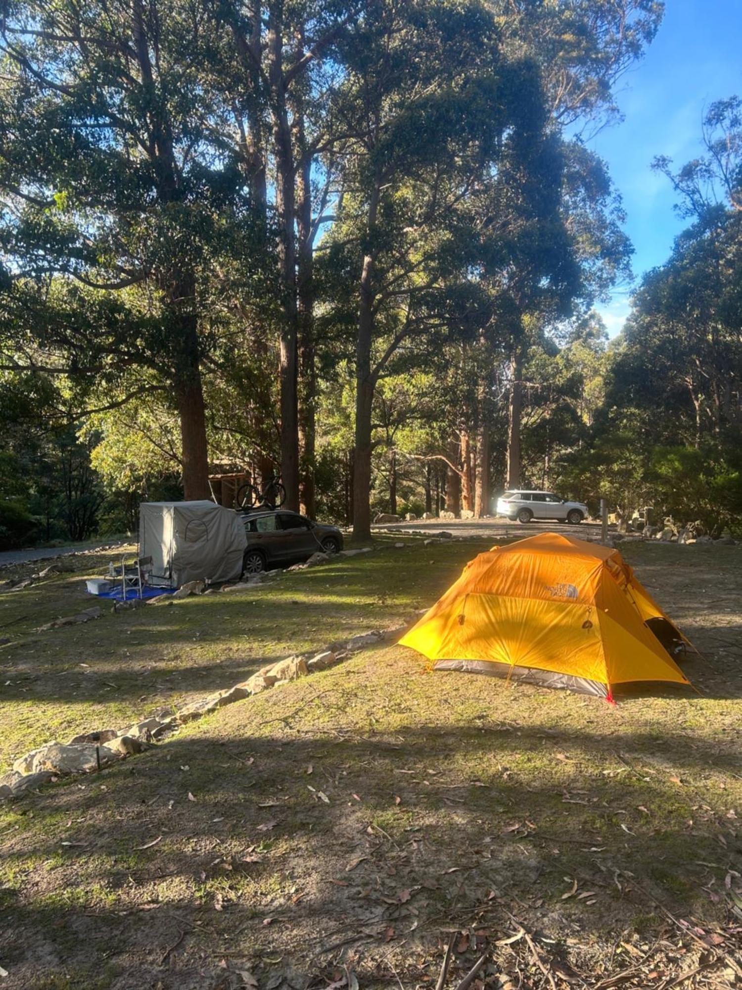 Campsite Base Camp Tasmania New Norfolk